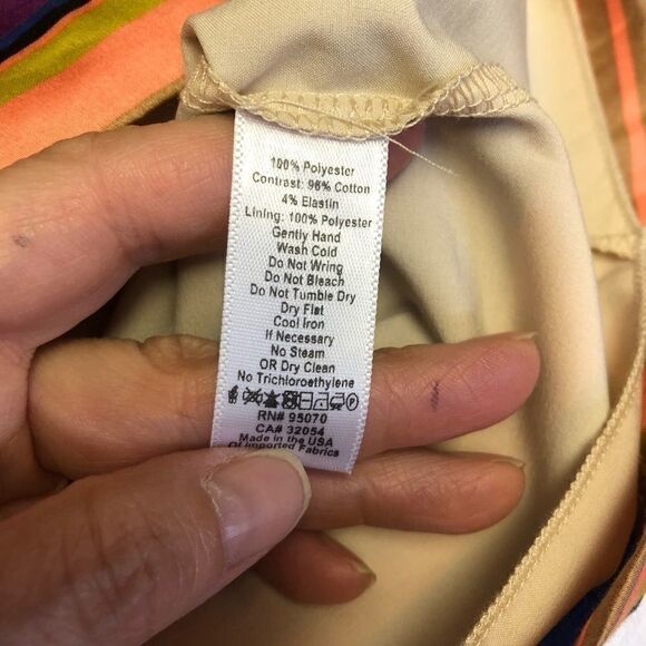 Weston NWT Multicolor Short Sleeve Dress Size 4 - Picture 8 of 10